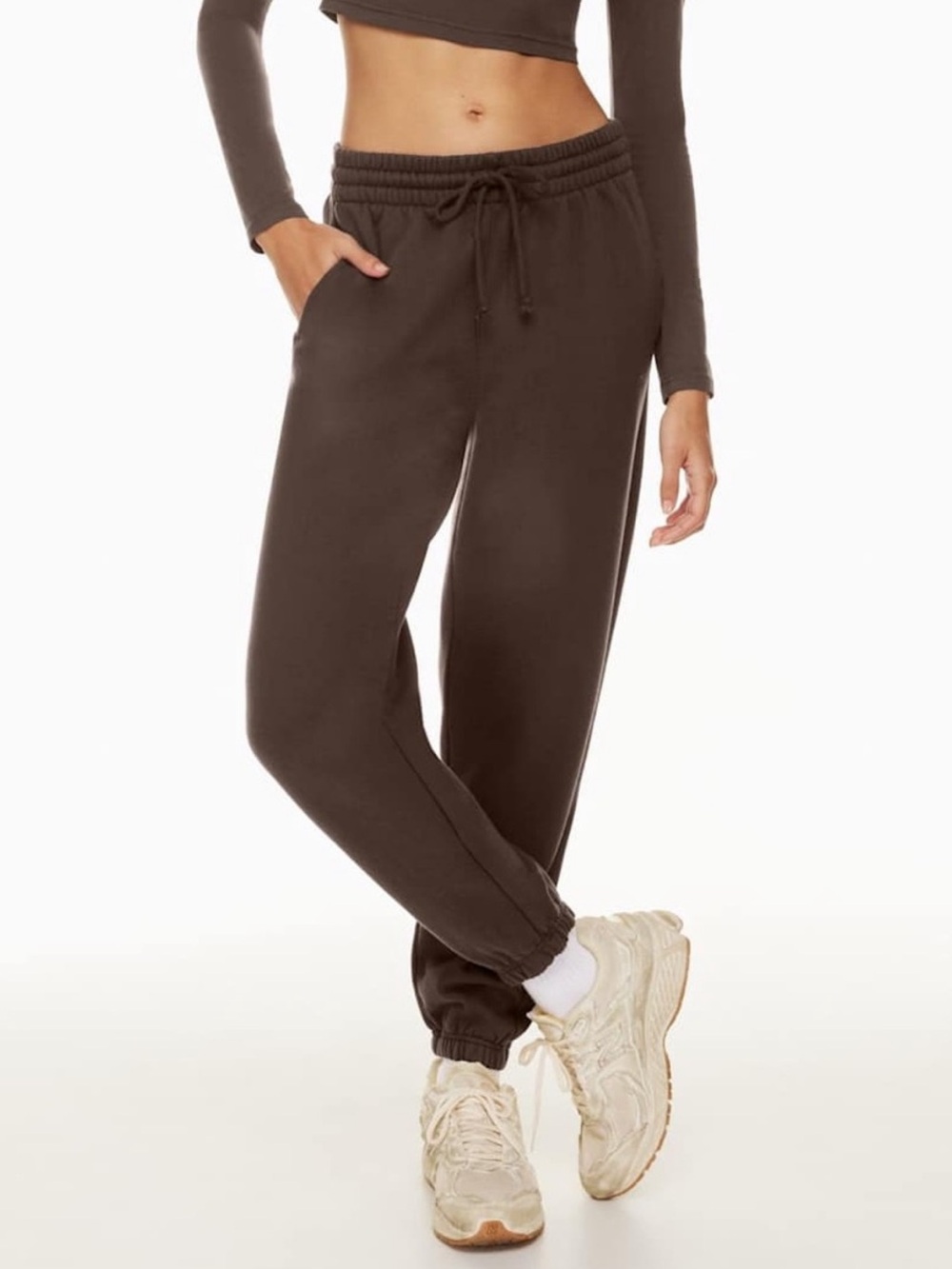TNA Cozy Fleece Boyfriend Sweatpants